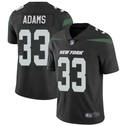 New York Jets Limited Black Youth Jamal Adams Alternate Jersey NFL Football #33 Vapor Untouchable->youth nfl jersey->Youth Jersey